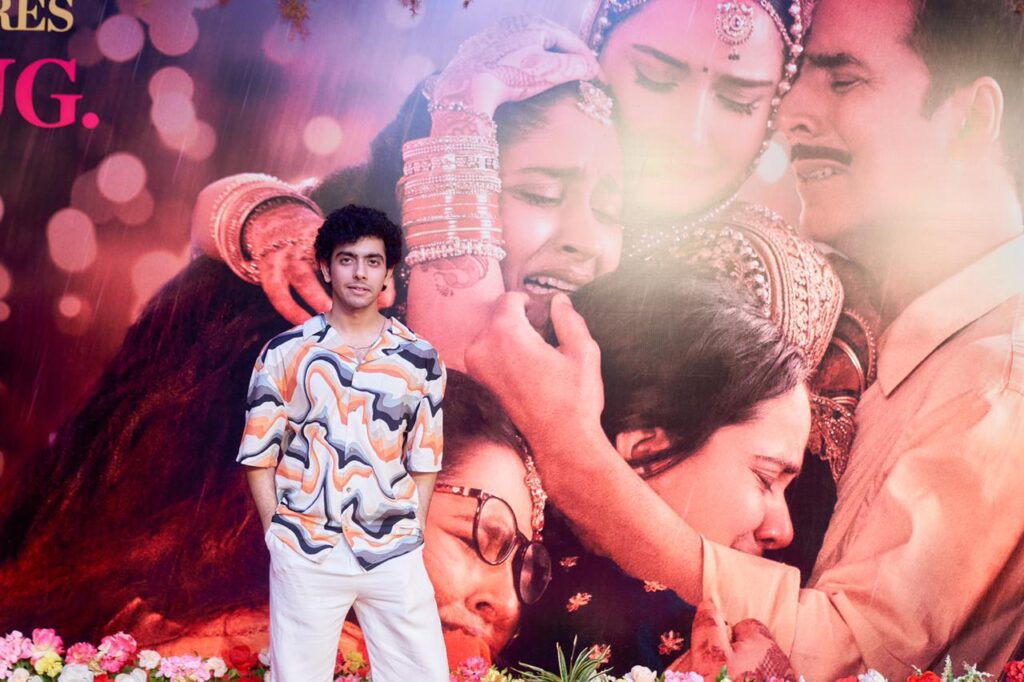 IMG 20220812 WA0008 Raksha Bandhan 2022- "Watching me on the big screen my parents were teary-eyed post-movie, which made me feel I had achieved a small milestone," says actor Sahil Mehta during the premiere night.