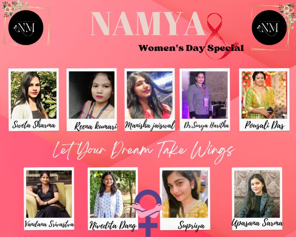 IMG 20230323 WA0022 Namya's all women magazine, March edition depicting Women's day