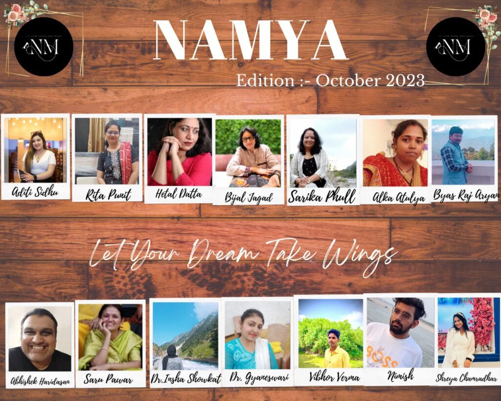 Namya Magazine ft Jennifer Mistry Bansiwal 