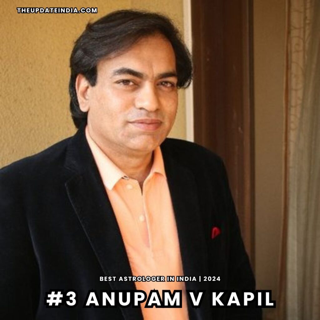 Best astrologer in India Anupam V Kapil