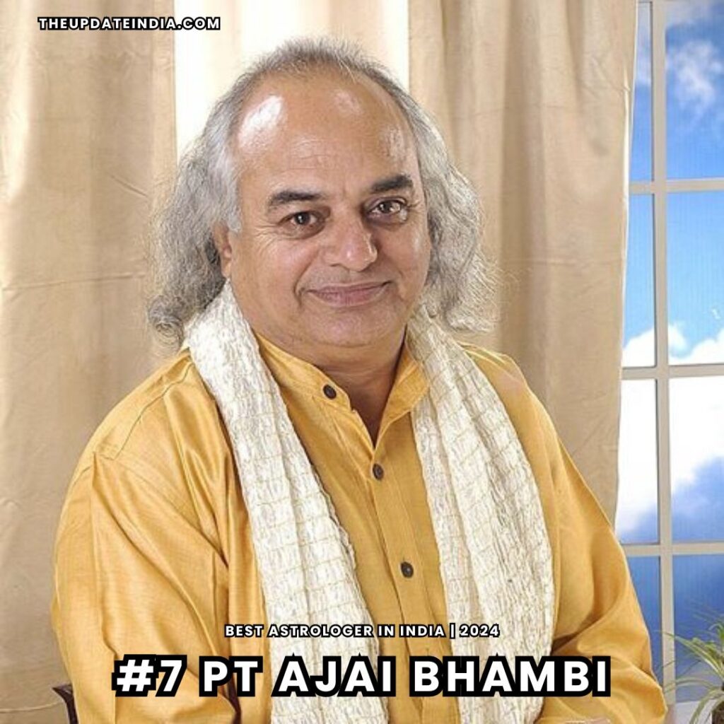 Pt ajai Bhambi best astrologer in India