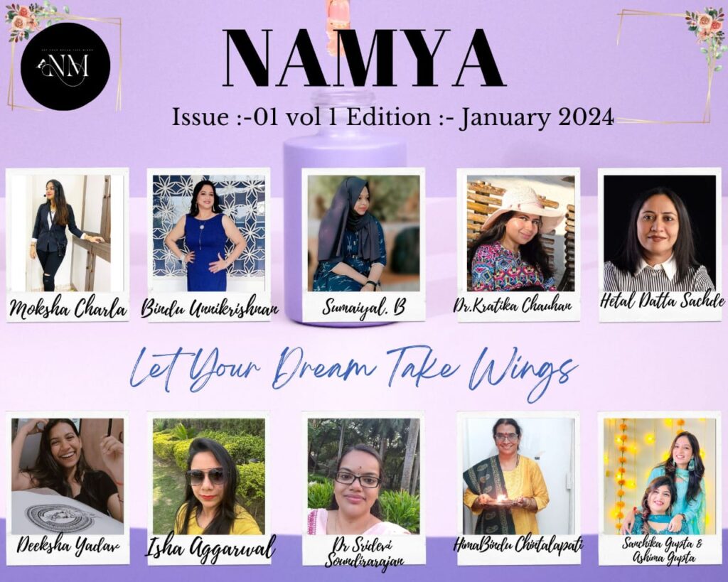 Namya Magazine by Namya Foundation January 2024 Vol 1