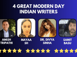 4 Great Modern Day Indian Writers