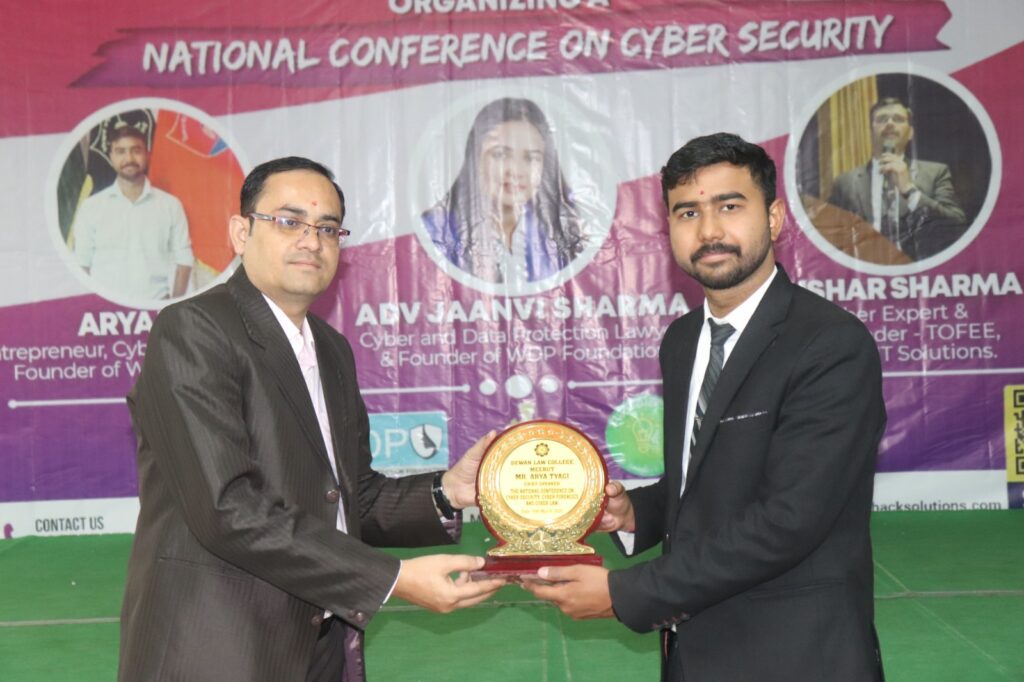 WhatsApp Image 2025 03 14 at 15.28.56 2 Dewan Law College & Webhack Solutions Host National Cyber Conference; ‘Cyber Shoorveer’ Certification Launched