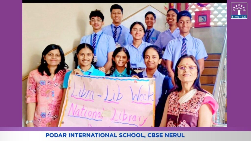 FB IMG 1763401767345 Smilee Prashant Bhatt Leads Inspiring Creative Writing Session at Podar International School CBSE, Nerul During Libra-Lib Week