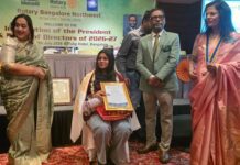 Manya Harsha Honoured with Youth Icon Award for Outstanding Climate Leadership